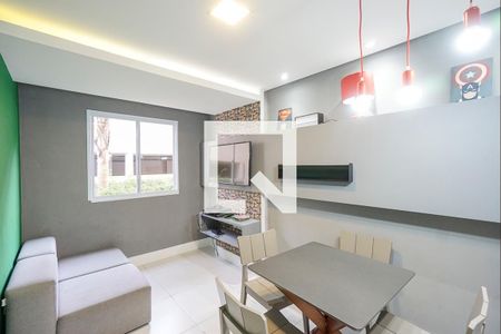 Apartamento à venda com 47m², 2 quartos e 1 vagaCondomínio - Salão de Jogos 