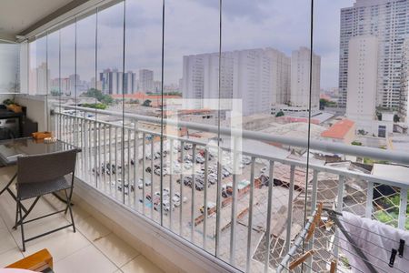 Varanda de apartamento à venda com 2 quartos, 59m² em Brás, São Paulo