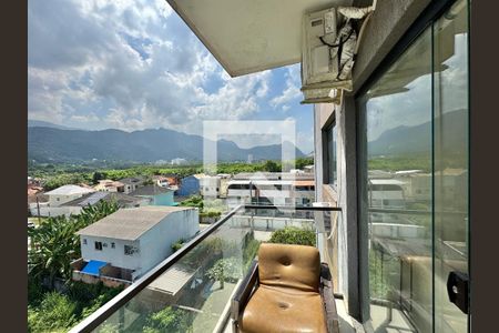 Varanda de apartamento à venda com 2 quartos, 55m² em Vargem Pequena, Rio de Janeiro