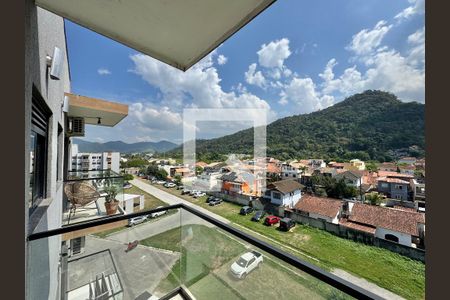 Varanda de apartamento à venda com 2 quartos, 55m² em Vargem Pequena, Rio de Janeiro