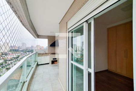 Apartamento para alugar com 130m², 3 quartos e 2 vagas Apartamento para alugar com 130m², 3 quartos e 2 vagasVaranda da sala e quarto 1