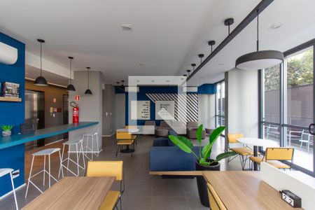 Apartamento para alugar com 34m², 1 quarto e sem vagaLounge