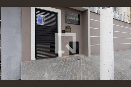 Apartamento para alugar com 49m², 2 quartos e sem vagaFachada e plaquinha