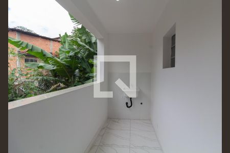Área de Serviço de casa para alugar com 1 quarto, 48m² em Jardim Itapemirim, São Paulo