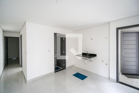 Sala e cozinha de apartamento à venda com 2 quartos, 40m² em Vila Carrão, São Paulo