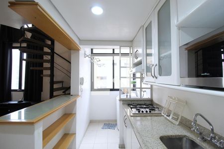 Apartamento à venda com 45m², 1 quarto e 1 vagaCozinha e Área de Serviço