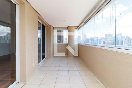 Sala - Varanda de apartamento à venda com 3 quartos, 126m² em Brooklin, São Paulo