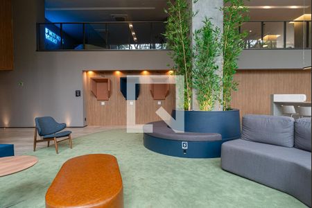 Studio para alugar com 21m², 1 quarto e sem vaga Studio para alugar com 21m², 1 quarto e sem vagaÁrea comum - Lounge