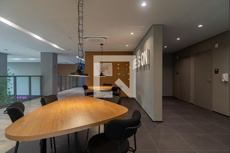 Studio para alugar com 21m², 1 quarto e sem vaga Studio para alugar com 21m², 1 quarto e sem vagaÁrea comum - Espaço para reuniões