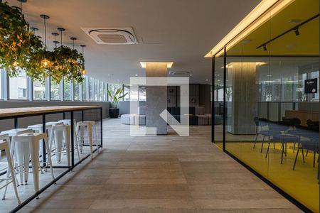 Studio para alugar com 21m², 1 quarto e sem vaga Studio para alugar com 21m², 1 quarto e sem vagaÁrea comum - Espaço de Convivência