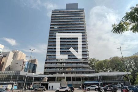 Studio para alugar com 21m², 1 quarto e sem vaga Studio para alugar com 21m², 1 quarto e sem vagaFachada