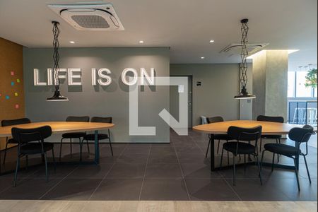 Studio para alugar com 21m², 1 quarto e sem vaga Studio para alugar com 21m², 1 quarto e sem vagaÁrea comum - Espaço para reuniões