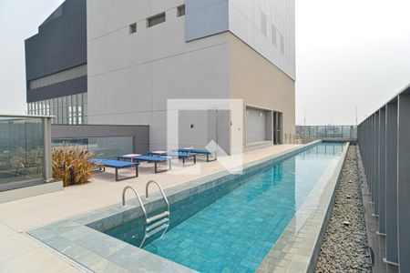 Studio para alugar com 21m², 1 quarto e sem vaga Studio para alugar com 21m², 1 quarto e sem vagaÁrea comum - Piscina