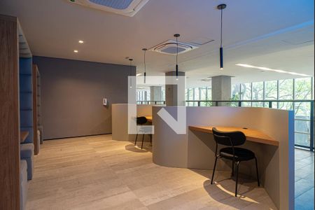 Studio para alugar com 21m², 1 quarto e sem vaga Studio para alugar com 21m², 1 quarto e sem vagaÁrea comum - Coworking