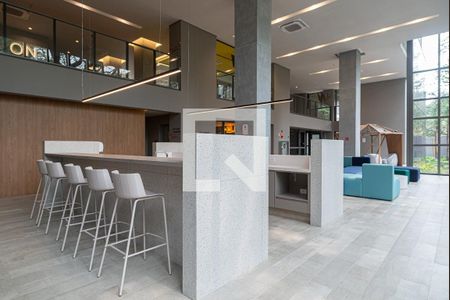 Studio para alugar com 21m², 1 quarto e sem vaga Studio para alugar com 21m², 1 quarto e sem vagaÁrea comum - Espaço Gourmet