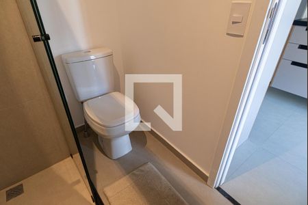 Studio para alugar com 21m², 1 quarto e sem vaga Studio para alugar com 21m², 1 quarto e sem vagaBanheiro