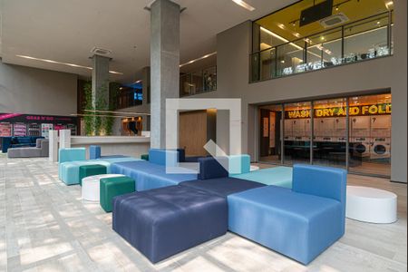 Studio para alugar com 21m², 1 quarto e sem vaga Studio para alugar com 21m², 1 quarto e sem vagaÁrea comum - Lounge