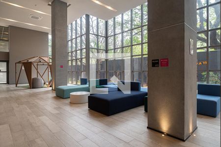 Studio para alugar com 21m², 1 quarto e sem vaga Studio para alugar com 21m², 1 quarto e sem vagaÁrea comum - Lounge