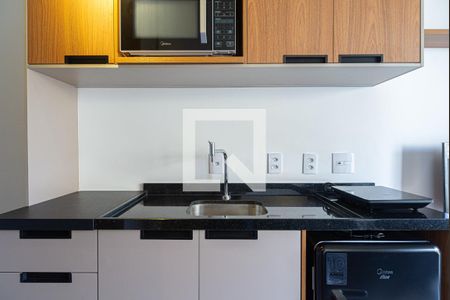 Studio para alugar com 21m², 1 quarto e sem vaga Studio para alugar com 21m², 1 quarto e sem vagaCozinha