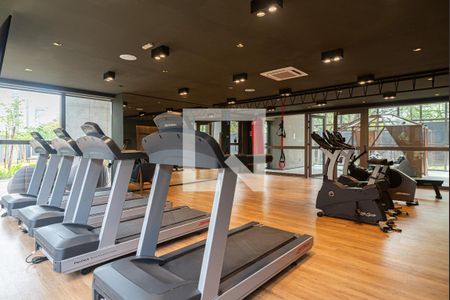 Studio para alugar com 21m², 1 quarto e sem vaga Studio para alugar com 21m², 1 quarto e sem vagaÁrea comum - Academia