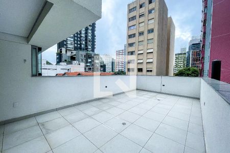 Studio para alugar com 67m², 1 quarto e sem vagaVaranda