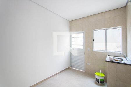 Cozinha de casa para alugar com 1 quarto, 100m² em Centro, Santo André