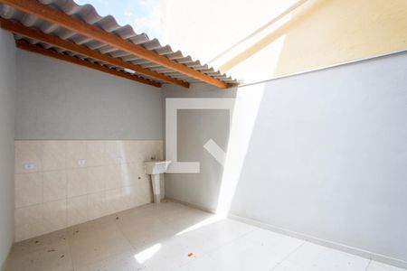 Área de serviço/Quintal de casa para alugar com 1 quarto, 100m² em Centro, Santo André