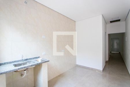 Cozinha de casa para alugar com 1 quarto, 100m² em Centro, Santo André