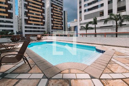Área comum - Piscina de apartamento para alugar com 4 quartos, 126m² em Pituba, Salvador
