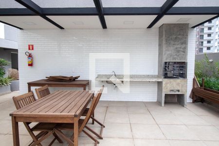 Studio à venda com 42m², 2 quartos e 1 vagaÁrea comum - Churrasqueira