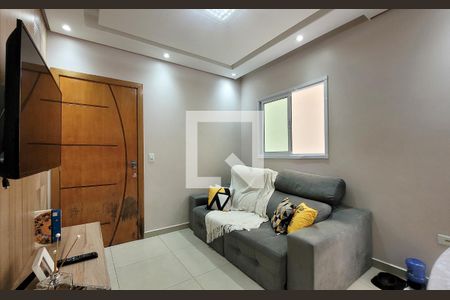 Sala de apartamento à venda com 2 quartos, 63m² em Vila Gilda, Santo André