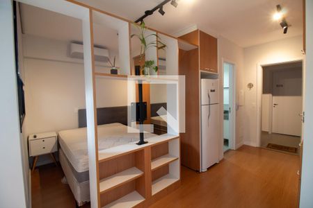 Sala de apartamento à venda com 1 quarto, 24m² em Campo Belo, São Paulo