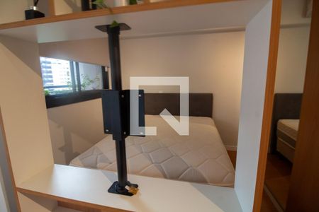 Quarto de apartamento à venda com 1 quarto, 24m² em Campo Belo, São Paulo