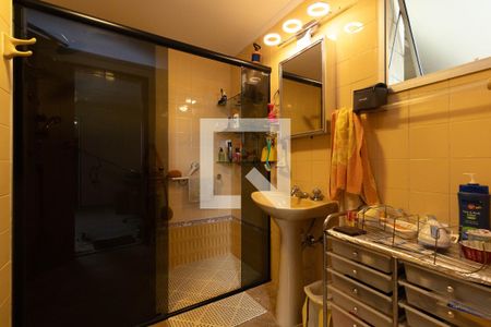 Banheiro da Suíte de apartamento à venda com 3 quartos, 168m² em Vila Madalena, São Paulo