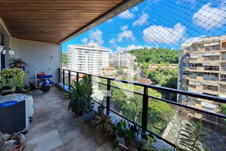 Varanda da Sala de apartamento para alugar com 3 quartos, 190m² em Santa Rosa, Niterói