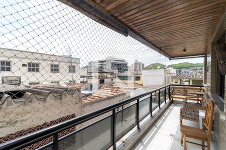 Varanda da Sala de apartamento à venda com 3 quartos, 121m² em Vila da Penha, Rio de Janeiro