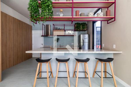 Studio à venda com 24m², 1 quarto e sem vagaÁrea comum - Espaço Gourmet