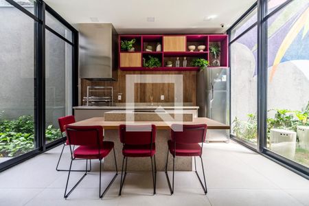 Studio à venda com 24m², 1 quarto e sem vagaÁrea comum - Espaço Gourmet