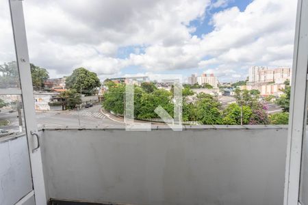 Varanda da sala  de apartamento para alugar com 2 quartos, 48m² em Conceição, Diadema