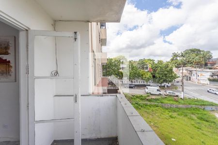 Varanda da sala  de apartamento para alugar com 2 quartos, 48m² em Conceição, Diadema