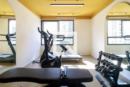 Área comum - Academia de apartamento para alugar com 2 quartos, 71m² em Jardim das Acacias, São Paulo