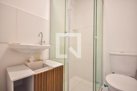 Apartamento para alugar com 26m², 1 quarto e sem vaga Apartamento para alugar com 26m², 1 quarto e sem vagaBanheiro