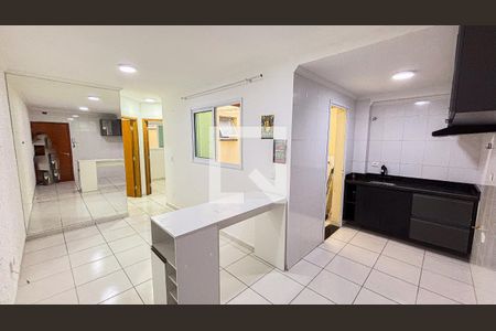Sala - Sala de Jantar de apartamento à venda com 2 quartos, 45m² em Vila Valparaíso, Santo André
