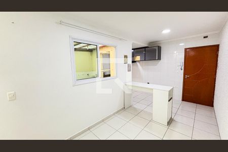 Sala - Sala de Jantar de apartamento à venda com 2 quartos, 45m² em Vila Valparaíso, Santo André