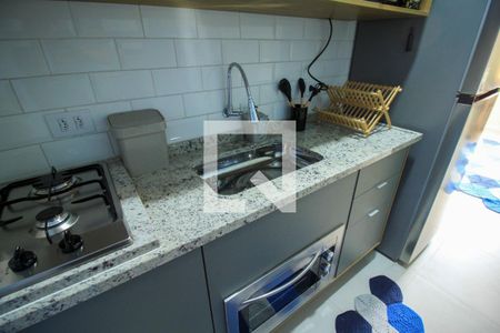 Cozinha de kitnet/studio à venda com 1 quarto, 37m² em Brás, São Paulo