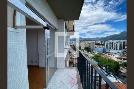 Varanda da Sala de apartamento à venda com 2 quartos, 66m² em Cachambi, Rio de Janeiro
