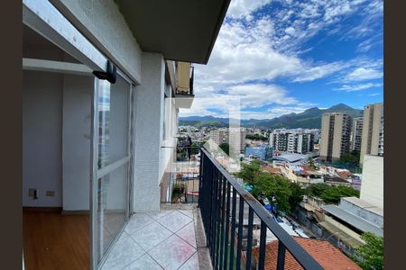 Varanda da Sala de apartamento à venda com 2 quartos, 66m² em Cachambi, Rio de Janeiro