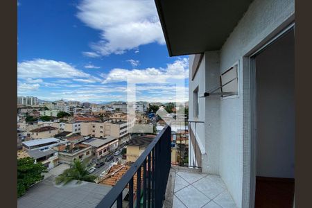 Varanda da Sala de apartamento à venda com 2 quartos, 66m² em Cachambi, Rio de Janeiro