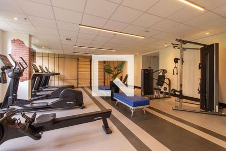 Studio para alugar com 21m², 1 quarto e sem vagaÁrea comum - Academia