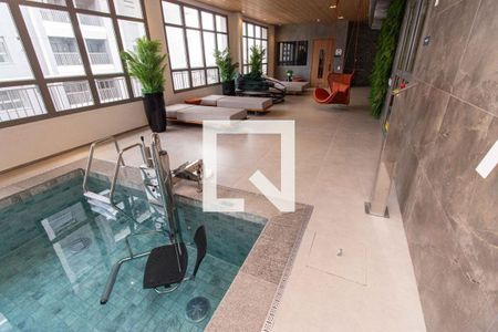 Área comum - Piscina de kitnet/studio à venda com 1 quarto, 21m² em Paraíso, São Paulo